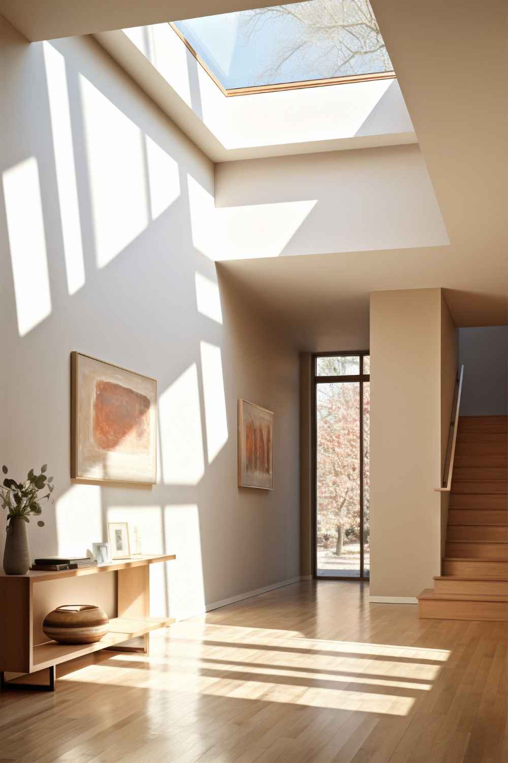 Bright interior of a property in Spain